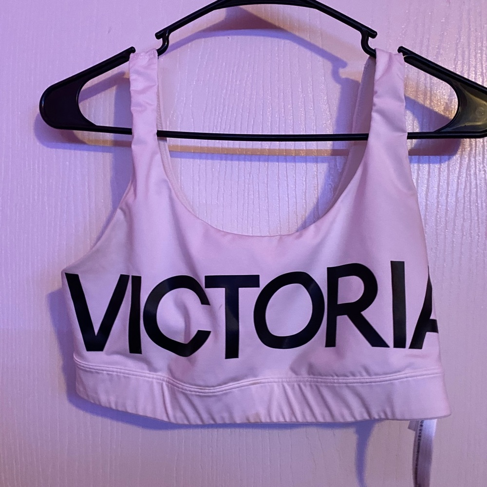 Victoria’s Secret Sport White & Black Sports Bra